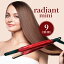 【期間限定15%オフクーポン配布中】シルクプロアイロン ラディアントミニ 9mmタイプ レッド radiant mini | ヘアアイロン ヘアケア プロフェッショナル スタイリング 熱対策 毛髪の滑り 水分蒸発を防ぐ 30秒で温度上昇 ヘアダメージ低減