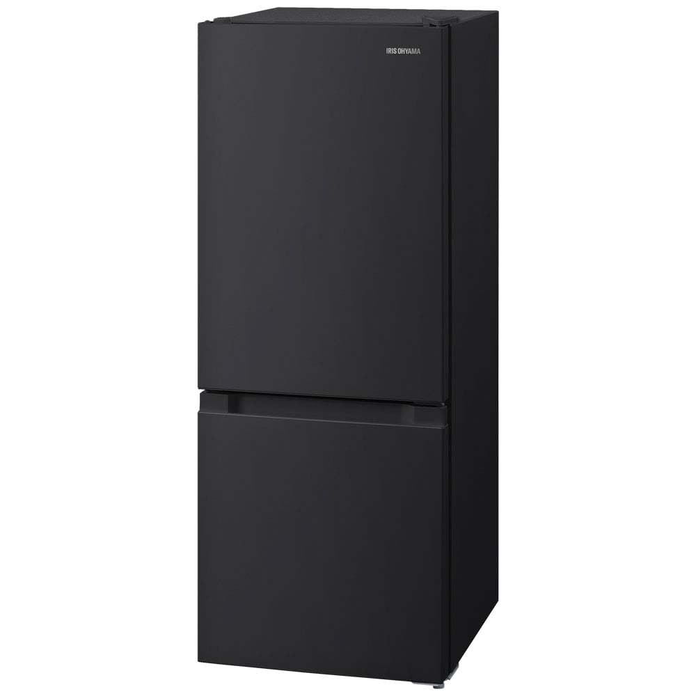 アイリスオーヤマ アイリスオーヤマ 冷蔵庫 133L ブラック 幅47cm IRSD-13A-B 2ドア 右開き 直冷式 新生活 一人暮らし