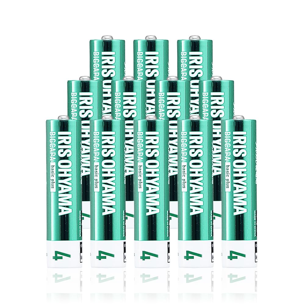 �����ꥹ������� ñ4 ���륫�괥���� 12�� �ɺ� ����� ������ 10ǯ��¸��ǽ Ĺ��̿ BIGCAPAbasic+ LR03Bbp/12S ñ4�� 12��