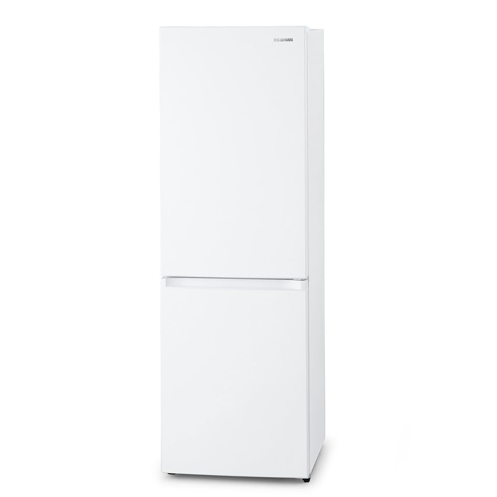 アイリスオーヤマ 冷蔵庫 301L ホワイト 幅59.5cm IRSN-I30A-W 2ドア 右開き 自動霜取り 新生活 301L/白/自動製氷 単品
