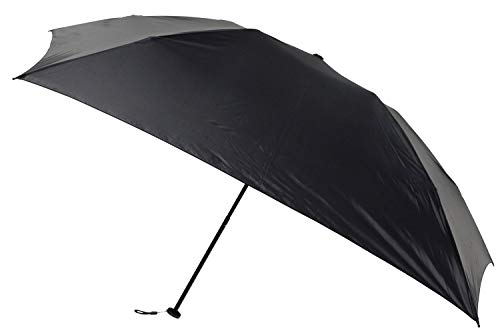Mabu マブ ブラック 超軽量 UV 折りたたみ傘 SMV-40432 | 大きめサイズ 業界最軽量 通勤 出張 旅行 急な雨 濡れにくい 男女兼用 シンプル 持ち運び 1