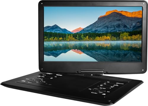 OVER TIME オーバータイム 15.6インチ フルセグ ポータブルDVDプレーヤー OT-TVD156AK