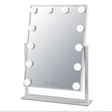 高照度LEDライト12個搭載！USB給電なので電池替えの心配なし！360度角度調節可能。3種類の調色モード搭載、明るさ調整可能！HIRO ヒロ Make up LED Mirror メイクアップ LEDミラー JM-D475M本体サイズ：約...