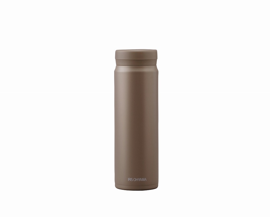 アイリスオーヤマ 水筒 マグボトル スクリュー 500ml モカ SM-S500 IRIS OHYAMA
