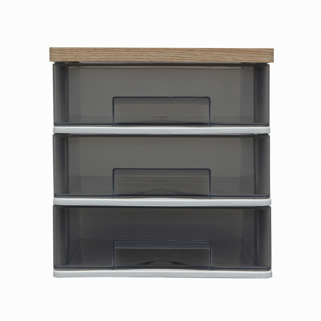 アイリスオーヤマ レターケース A4 ウッドトップ 引き出し 段数組み換え可能 事務収納 デスク 書類ケー..