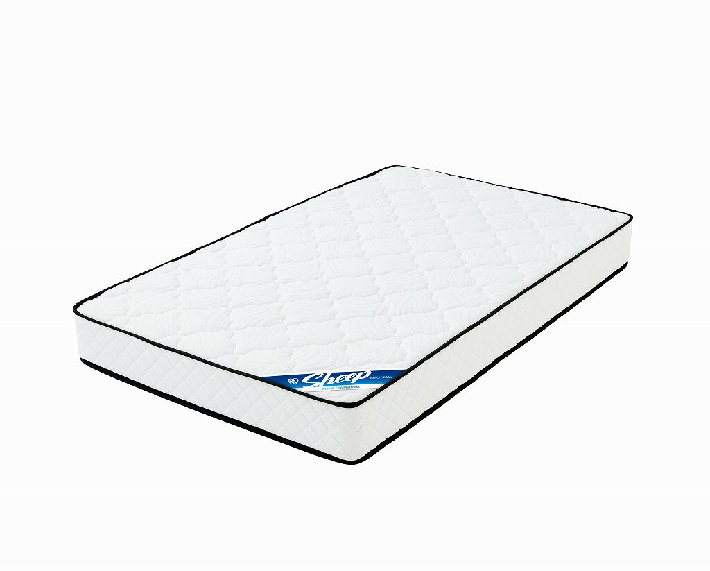アイリスオーヤマ 眠りを変える ポケットコイルマットレス 極厚20cm ウレタン入り セミダブル ホワイト PMTS20N-SD IRIS OHYAMA