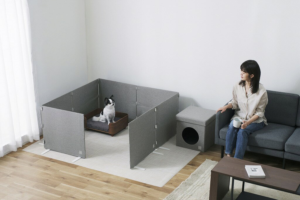 アイリスオーヤマ 猫 ベッド 犬 ベッド プライウッド スクエアペットベッド インテ...