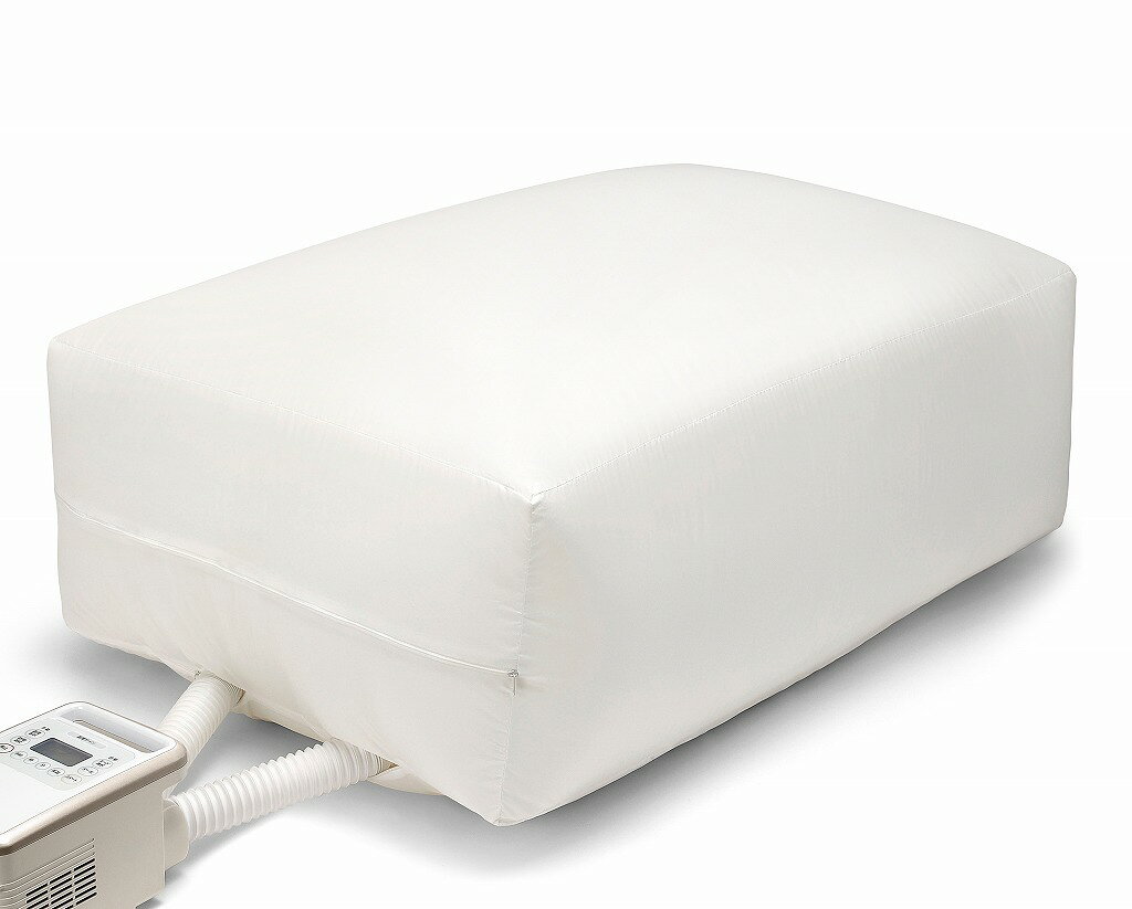 HandY Online Storeのアイリスオーヤマ 【 ハイパワーツインノズル 専用】 布団乾燥機 幅約110×奥行約70×高さ約35cm ふとん乾燥機 ダニ退治 カラリエ ダニ撃退 ふとん乾燥袋 ダニを99％以上退治 IRIS OHYAMA FK-DGB1｜アングル3