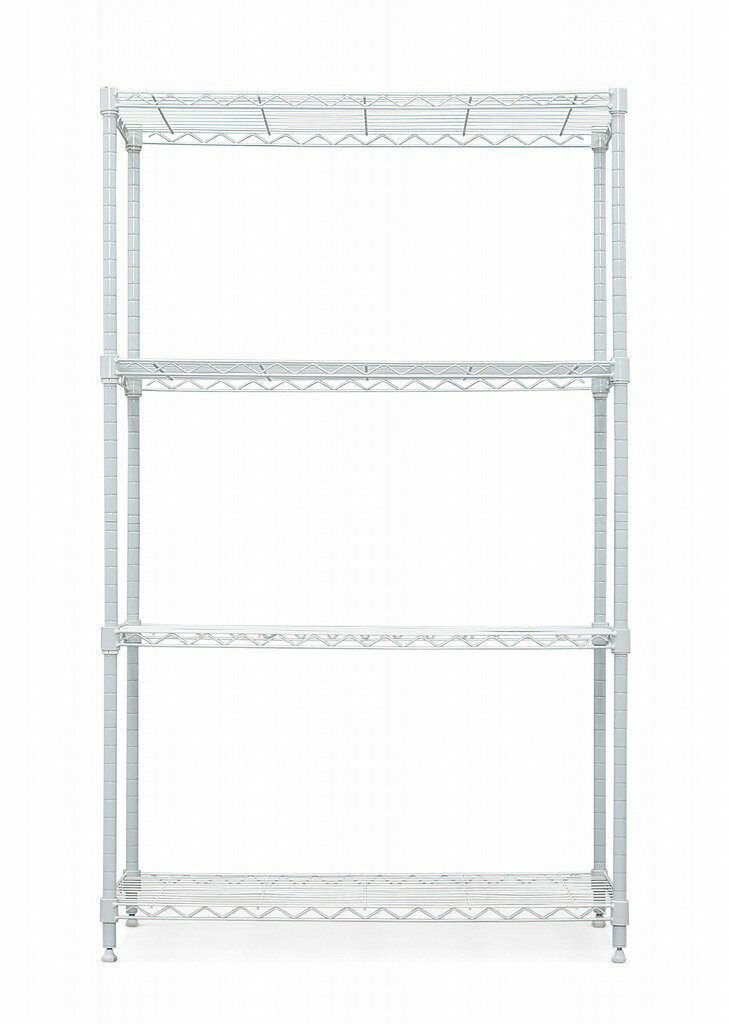 Rakuten - アイリスオーヤマ カラーラック メタルラック 4段 幅75×奥行35×高さ143cm ポール径19mm スチールラック サビに強い 本体 CMM-75144 IRIS OHYAMA