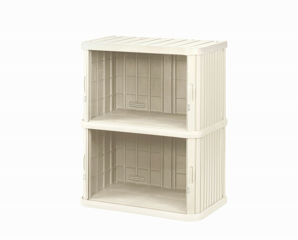 アイリスオーヤマ ミニロッカー アイボリー 屋外 G201586F IRIS OHYAMA