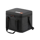 アイリスオーヤマ HUGEL エアロゲルソフトクーラーボックス 25L チャコールグレー エアロゲル クーラーバッグ 超保冷 (5.1日保冷) 超冷却 折り畳み IRIS OHYAMA AGSC-25C
