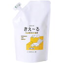 環境大善 きえ〜る Dシリーズ ペット用 消臭 ゼリー (詰め替え用 / 480g / 無香料) 日本製 天然成分100% 犬 ネコ ウサギ 水槽 消臭剤 無色透明液(4)