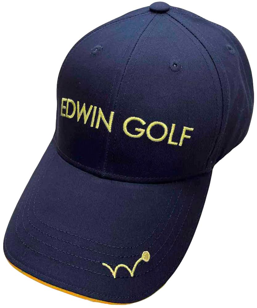 エドウィンゴルフ(Edwin Golf) ゴルフ キャップ ネイビー EDCP-3777
