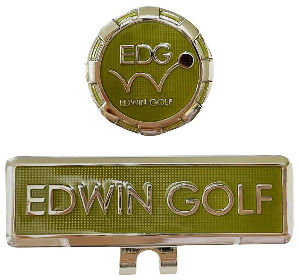 エドウィンゴルフ(Edwin Golf) ゴルフ クリップマーカー カーキ EDAC-3780