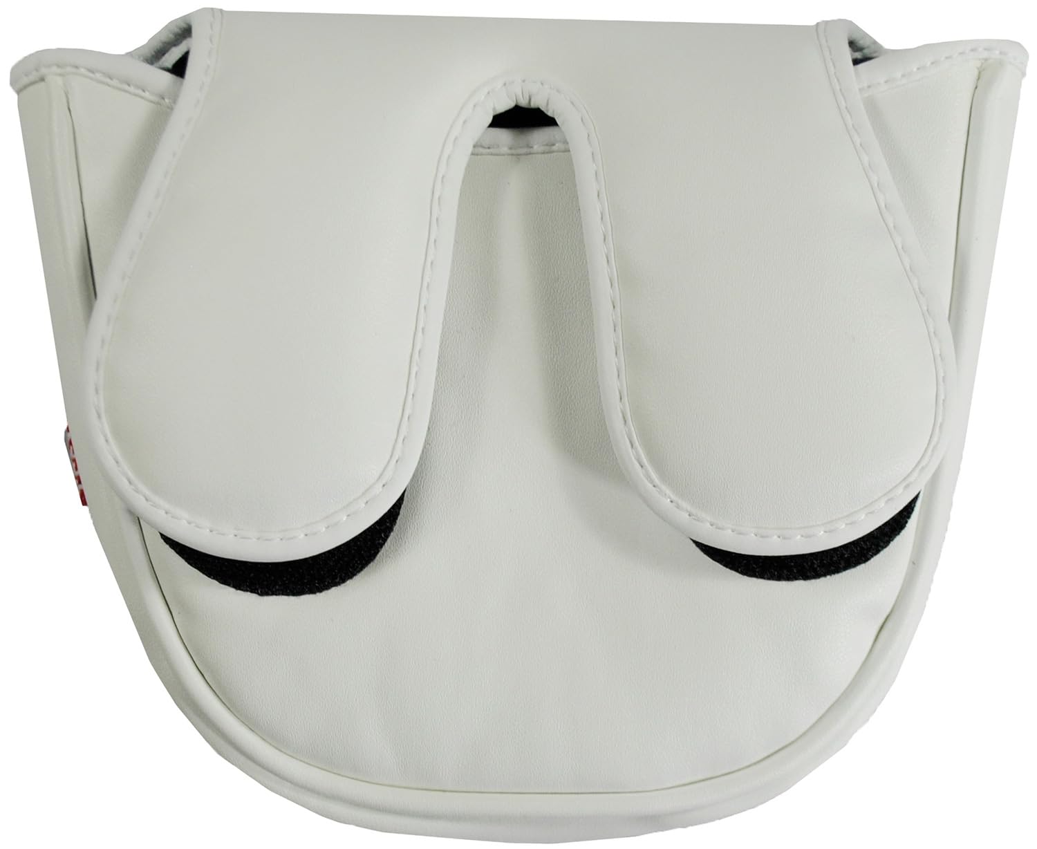 HandY Online Storeのレザックス(LEZAX) TEE-OFF ゴルフ パターカバー ネオマレット用 ホワイト TOPC-3852｜アングル2