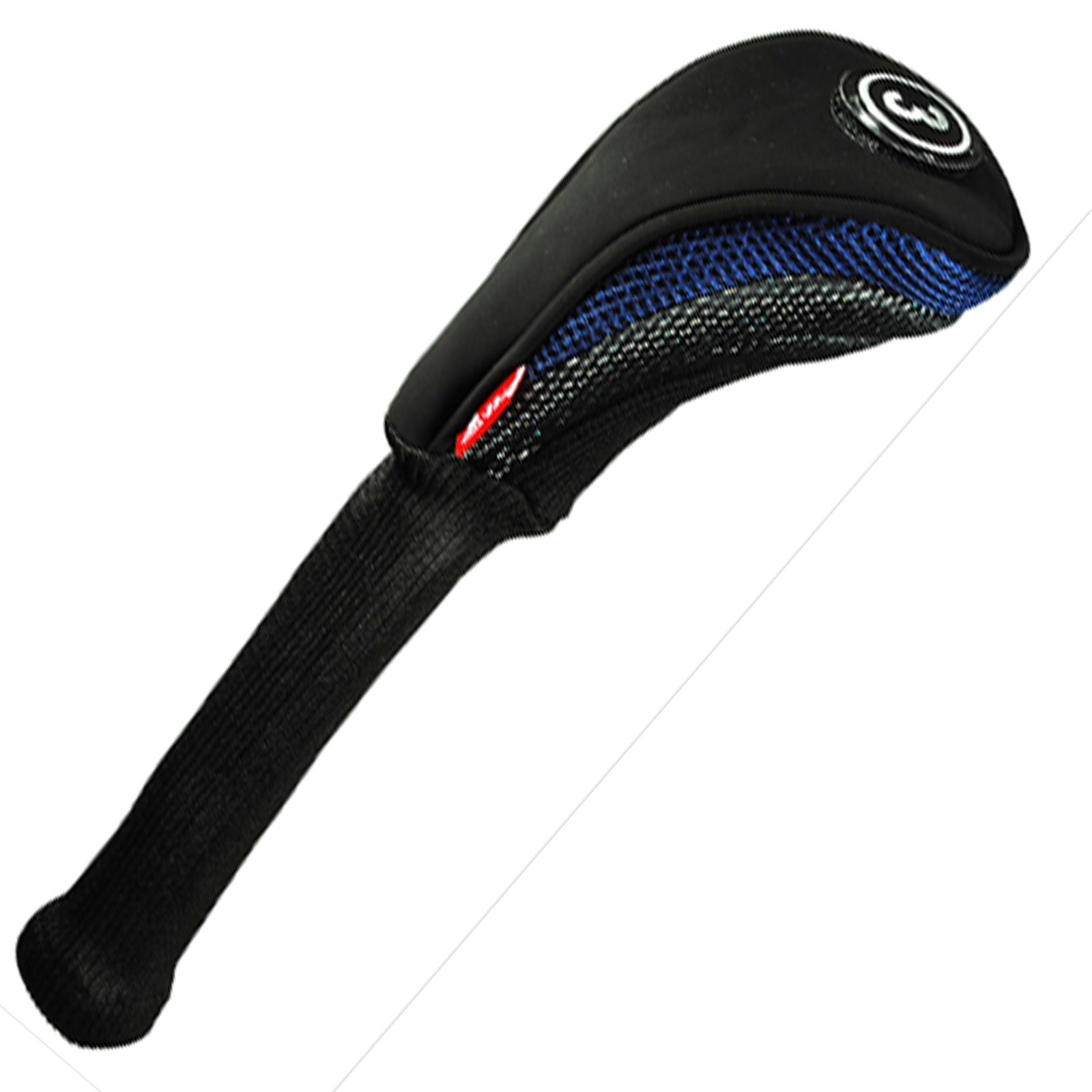 【LEZAX(レザックス) TEE-OFF ヘッドカバー ユーティリティ用 ネイビー TOHC-6223】 このヘッドカバーは、ユーティリティクラブ用のアイテムです。素材には合成皮革（PVC）、ポリエステル、アクリルニットを採用しており、大切なクラブを衝撃から保護します。 特徴として、番手を調節できる機能を備えており、複数のユーティリティクラブを区別するのに便利です。カラーはネイビーで、ゴルフバッグの中でも見つけやすいデザインです。 用途は主にゴルフコースや練習場でのクラブの保護・識別です。ゴルフ用品として、機能性と耐久性を兼ね備えたヘッドカバーです。 （約200文字）