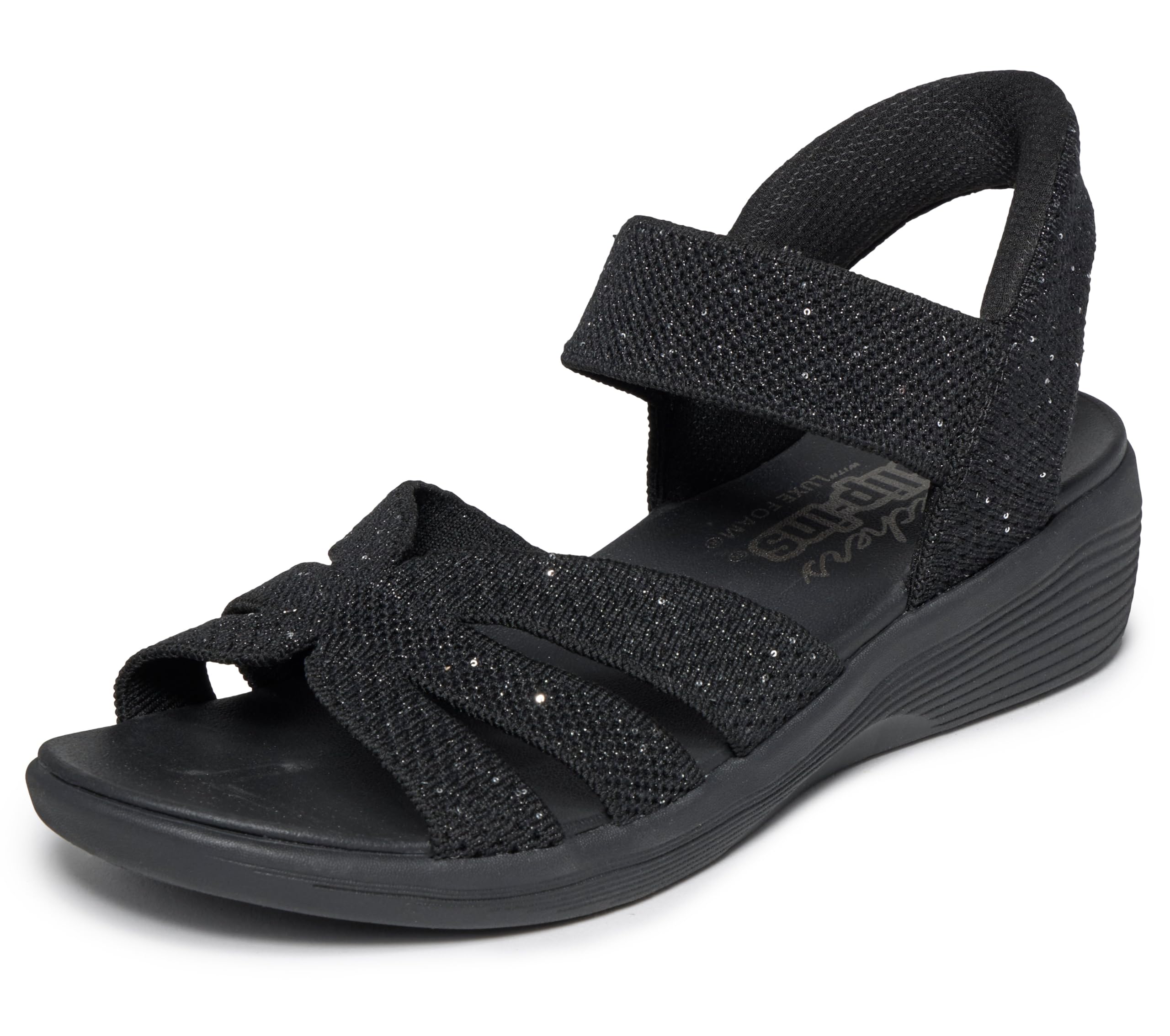 Rakuten - SKECHERS(スケッチャーズ) ハンズフリー スリップインズ アリヤ スパークリング プレイズ 119842 洗濯機洗い可 レディース サンダル