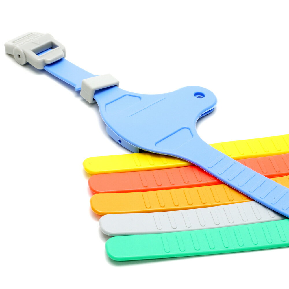 鍵バンド キーバンド キー・オ・メイト F型 プール・温浴用 グレー 灰 【温泉 プール 銭湯 施設 スポーツ ロッカー 鍵】 2