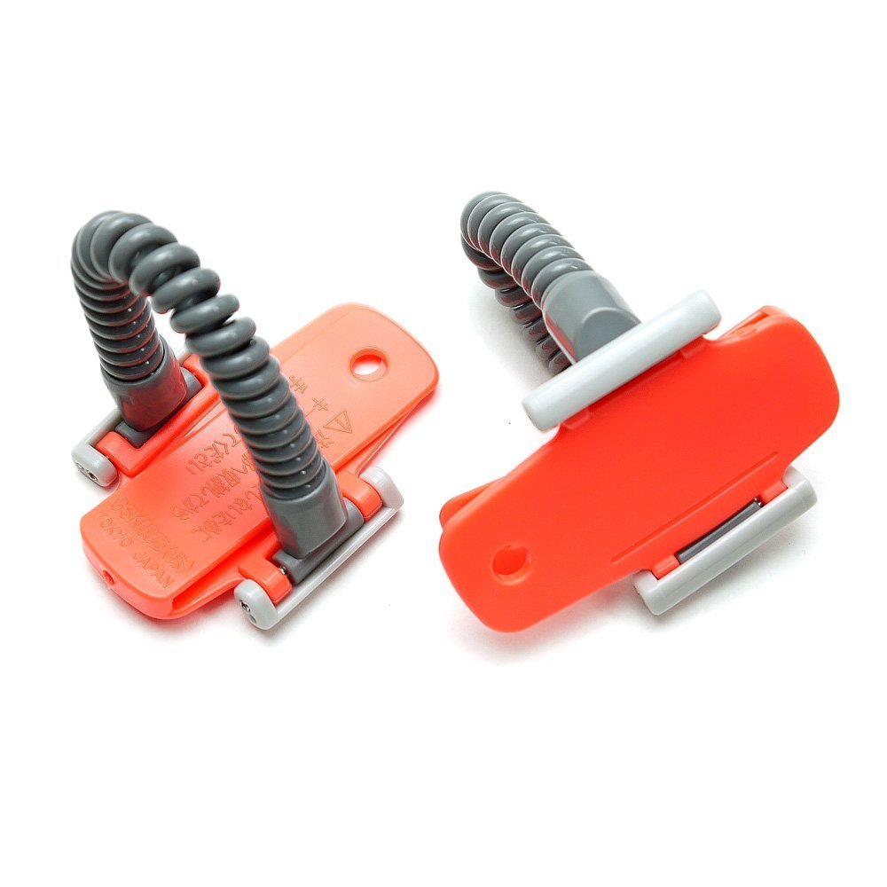 鍵バンド キーバンド キー・オ・メイト RV型 耐候タイプ カールコード式 レッド 赤 【温泉 プール 銭湯..