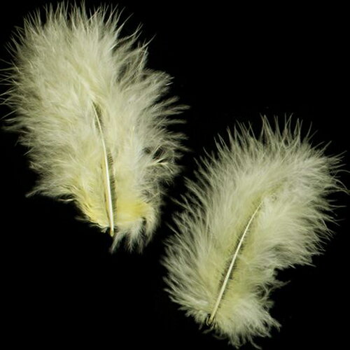 羽 フラット中 黄色 羽 飾り 羽根 髪飾り 羽　ビーズ　 天使の羽根　羽　ディスプレイ 羽 エンジェルシャワー 羽根　アクセサリー　羽根 ヘットドレス　羽根　コサージュ