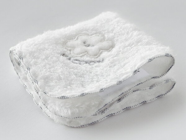 今治タオル ベビーハンカチ ミニハンカチ 白雲 約15×15cm 公式通販 雲の上の肌触り HACOON Baby Handkerchief 日本製…