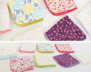 かわいい 小花柄 ハナブック ハンカチタオル (綿100%) Hanabook Towel 選べる8種類 (メール便可3枚まで) 日本製 ギフト プレゼント