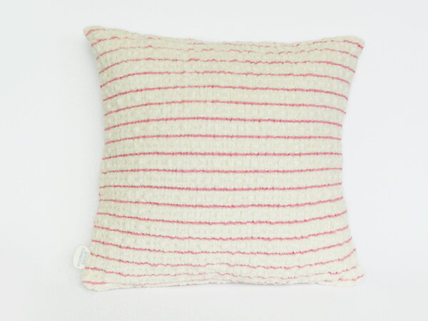MOCOMOCO Boder Towel Cushion Cover ・モコモコボーダータオルクッションカバー (ハネル糸/オゾン漂白)