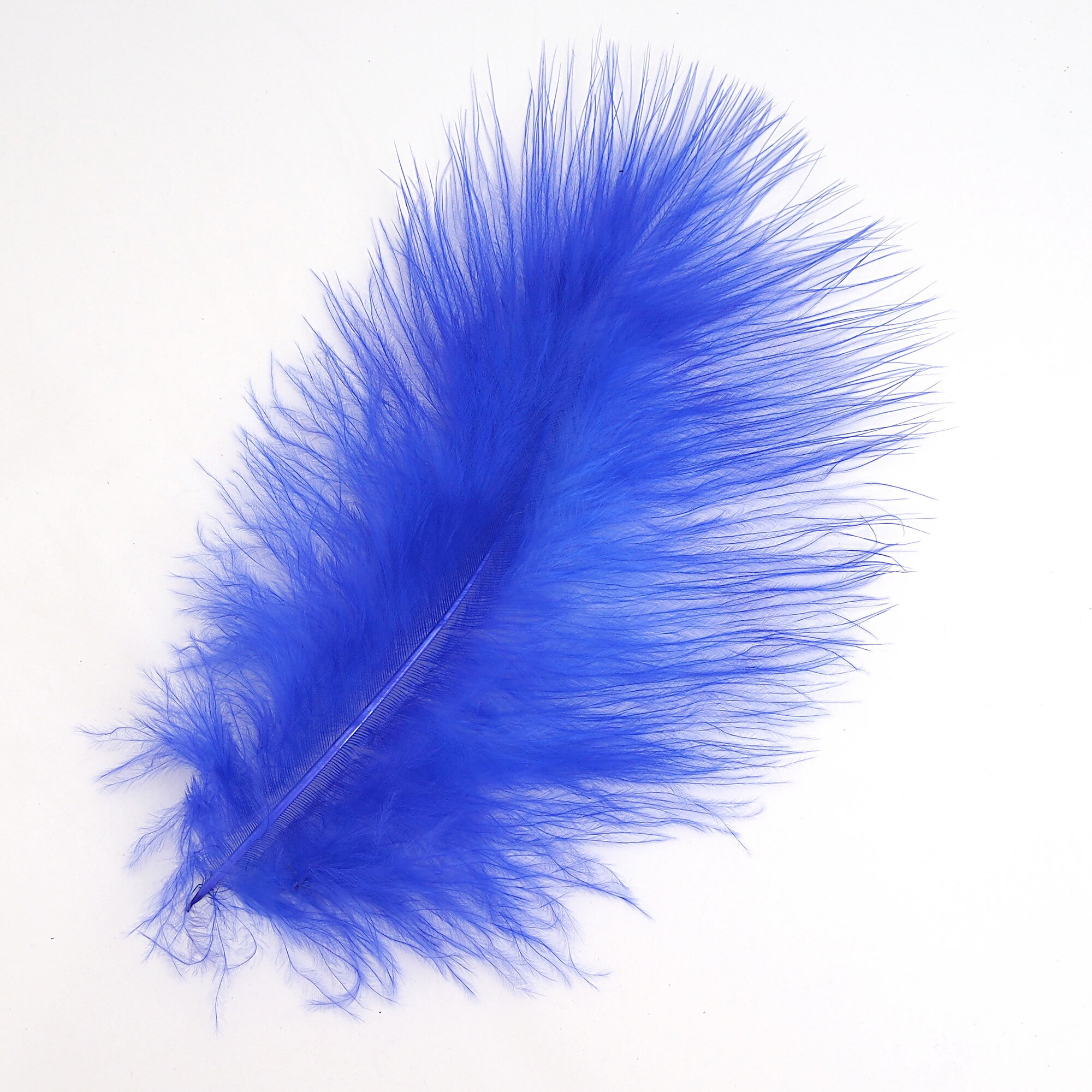 マラブー(10本)ディープブルー フライタイイング 羽根 フライフィッシング 釣り 毛針 毛鉤 フライマテ..