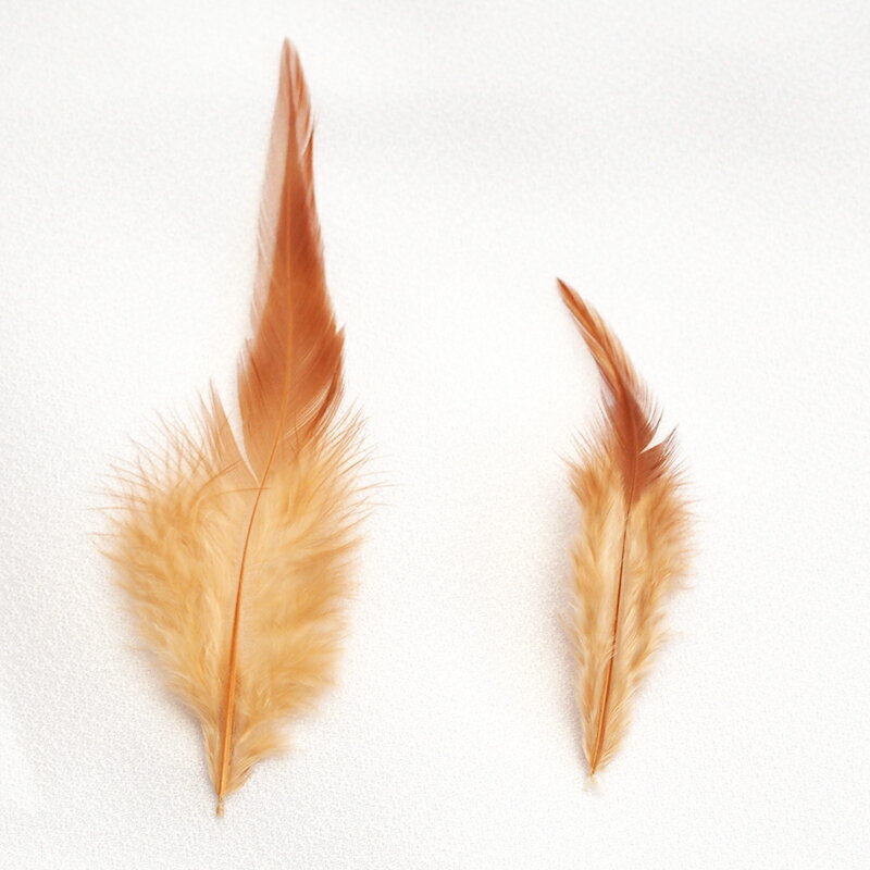 羽 フェザー スペイコック 1g入り［ナチュラルブラウン］フェザーパーツ 羽根 羽毛 材料 素材 手芸 ア..