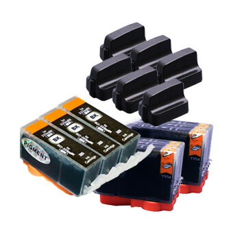 福袋激安企画 黒インク4個セットエプソン/キヤノン/br/Hp互換インク (沖縄・離島を除く)一部商品メール便不可☆