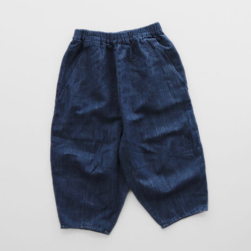 tumugu:10ozコットンリネンデニム ティンカーパンツ tumugu:10ozコットンリネンデニム ティンカーパンツ