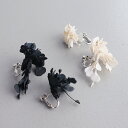 WHYTO.Asymmetry Flower Earrings