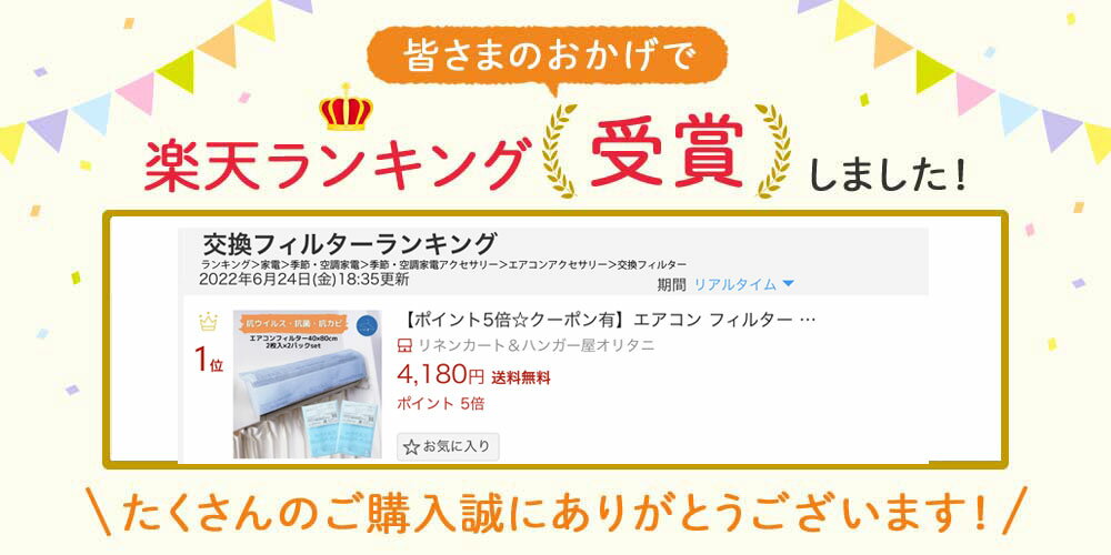 【LINEクーポン有】家庭用 エアコン フィルター 貼るだけ 2枚×2パック （4枚セット）40×80cm 使い捨て 抗菌 抗ウイルス 空気清浄フィルター ホコリとり 抗MRSA 抗カビ 給気口 通気口 吸気口 家庭内 公共施設 ジム 感染防止 エコウィンフィルター あす楽