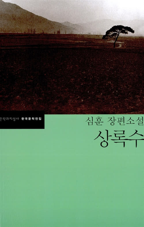 【韓国語書籍】韓国の代表的小説　常緑樹
