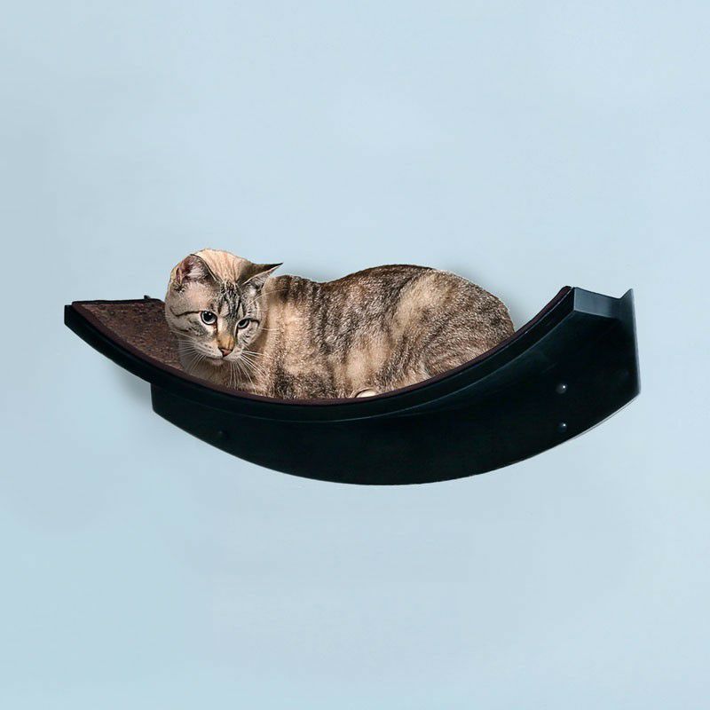 Refined Refined Kind キキャットタワー Feline おしゃれ 海外 アメリカrefined Kind 猫用品 リファインドフィーライン ロータスリーフキャットシェルフ エスプレッソ クローゼット ねこタワー ハンモック ねこカフェ 猫カフェ ネコノミクス 猫の日 海外