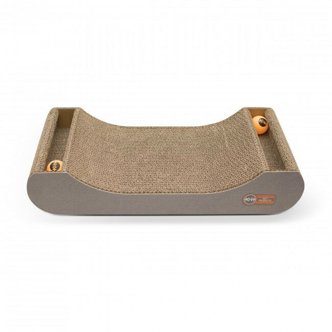 【K&Hペットプロダクツ】猫のおもちゃ兼爪とぎ　アメリカK＆Hペットプロダクツ　キティティピースクラッティングトラックカードボードトイ【猫ハウス　キャットハウス　保護猫】