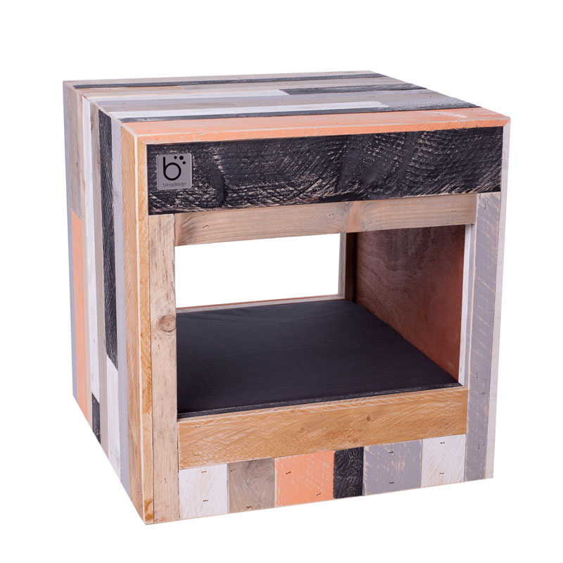 【オランダBing Design】ビンクデザイン　オールハンドクラフトインテリアドッグベッド　ブロックエコ..