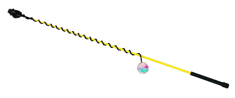 【ドイツKerbl】犬用おもちゃ プレイングフィッシングロッド110 cm with ball 【犬おもちゃ ドッグラン アウトドア ドライブ 散歩】