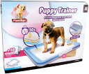 【ベルギーFLAMINGOPET】犬用トイレ ベルギーFLAMINGOPET トイレトレー パピートレーナーM ペットシーツ10枚入り