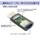 GOPPA AEC microB to C 変換アダプタ 2個セット、USB Type-Cケーブルにできる変換アダプター、ドライバのインストール不要で、USB-Cポートを搭載したスマートフォン、タブレット、ノートPCへ完全対応 2