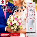 【送料無料】 歯を白く化粧する グレード2 歯のマニキュア ホワイトクィーン 5ml ブライダルセット 歯の化粧 オンリーワン 塗って歯を白く 秒で美白 白い歯 コスパ 結婚式 パーティ 落ちない歯のマニキュア ホワイトメイク 銀歯