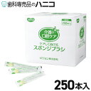 【6/11 1:59まで★最大2,000円OFFクーポン】クリンスマイル 口腔ケアスポンジブラシ 250本 プラスチック軸