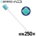 【7/26 1:59まで★最大2,000円OFFクーポン】ペプコデンタスワブ 紙軸 250本 個別包装 スポンジブラシ 介助用口腔ケア