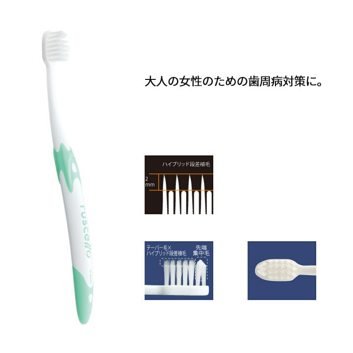 ルシェロ P-20 ピセラ 歯ブラシ 5本 M...の紹介画像2