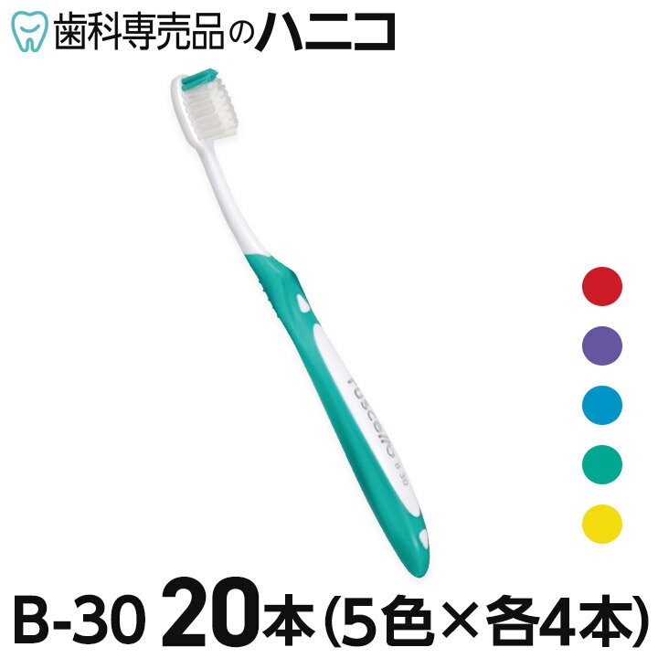 ルシェロ B-30 グラッポ 歯ブラシ 20本 混毛(ふつう／やわらかめ) B30