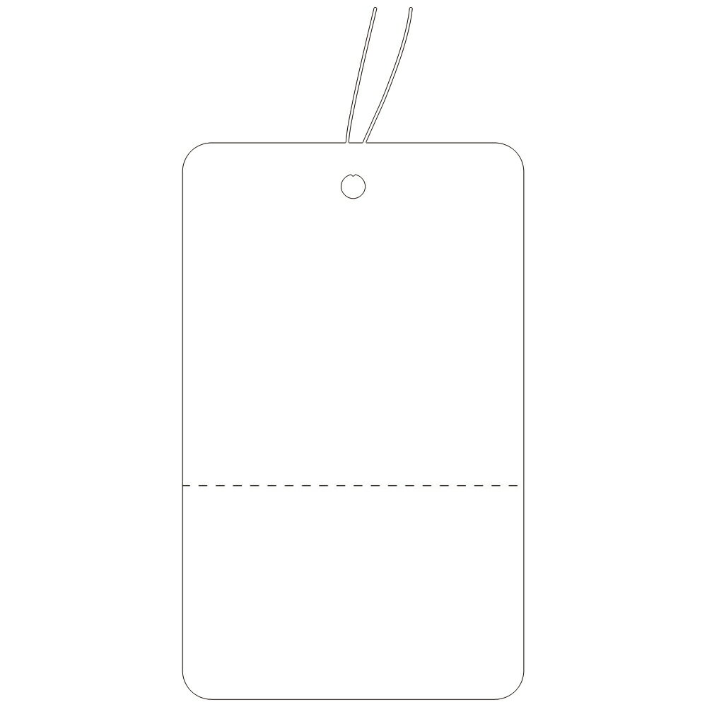 楽天ササガワオンラインショップ提札 白無地 大 ミシン目入 18-146 | 値札 タグ 価格表示 糸 大容量 業務用 おしゃれ かわいい カワイイ 高級 定番 プライス プライスタグ プライスカード price 衣料 鞄 カバン フリマ フリーマーケット 雑貨 ササガワ（タカ印）洋服 pop 大量 白 ホワイト ファッション