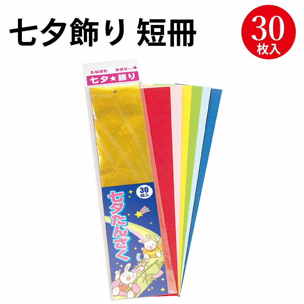 七夕飾り 短冊 30 穴アキ こより付 46-6201 ササガワ | 七夕 飾り 笹 ささ バンブー 祈り 願い 装飾 7月 七夕の月 季節 サマー シーズン 彩 飾り付け イベント 幼稚園 小学校 病院 行事 七夕まつり 祭り たなばたまつり カラー たなばたまつり 短冊 願い事