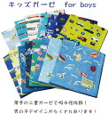 【単品】 キッズ ガーゼ ハンカチ 単品 男の子 女の子 子ども 30cm 綿100% ポリエステル 乗り物 車 れっしゃ 電車 宇宙 可愛い お礼 お祝い ギ...