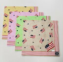アメリカ国旗バンダナ/ランチクロスに/ヘッドアクセに【楽ギフ_包装選択】