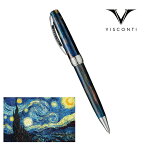 【VISCONTI】ビスコンティ ボールペン 1.0 M（中字）ヴァン・ゴッホ コレクション 星月夜　V78618
